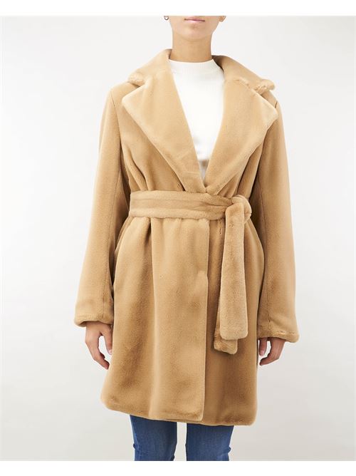 Coat with belt Penny Black PENNY BLACK | Coat | GALENA2